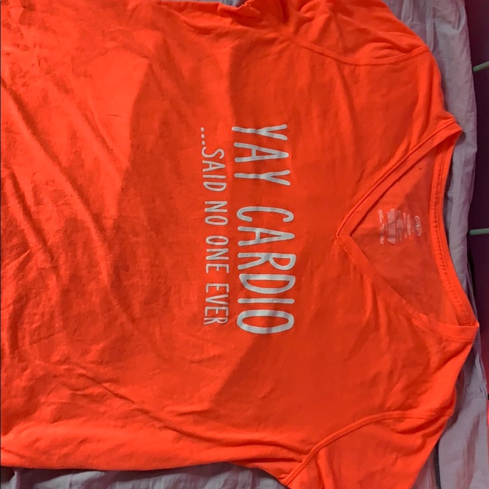 Workout tee